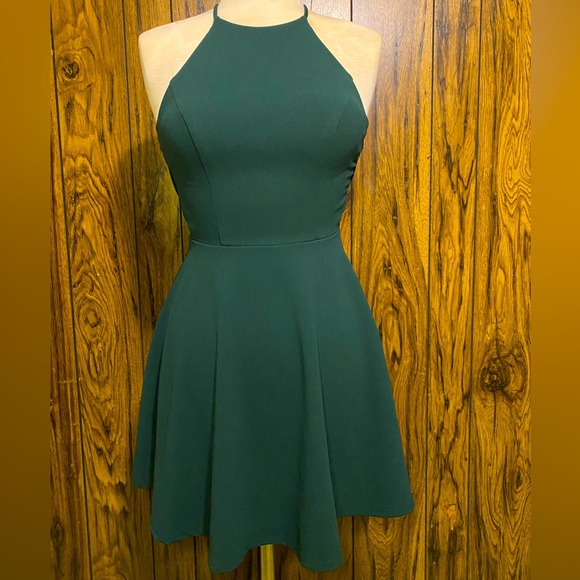 B Darlin Dresses & Skirts - B Darlin Green Mini Dress